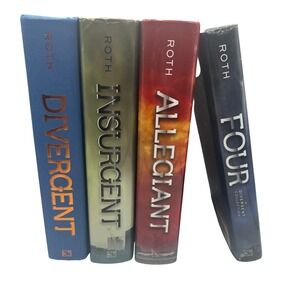 Divergent Harback Book Series with FOUR Bonus book by Veronica Roth